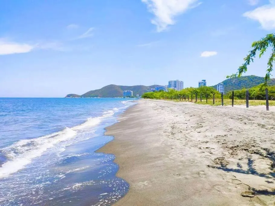 Apartamento Con Vista Al Mar Santa Marta Colombia El Manantial 0*,